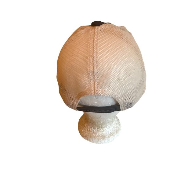 Get Outside Trucker Hat With Mesh Back Casual Novelty Blue Adjustable - Picture 4 of 6